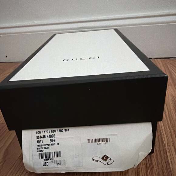 Gucci Slides Size 36. 5 EU - Crystal GG Detail - Picture 4 of 4